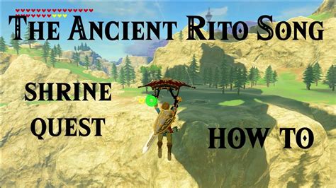 botw the ancient rito song